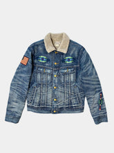 Embroidery Denim Jacket -  | dBlank