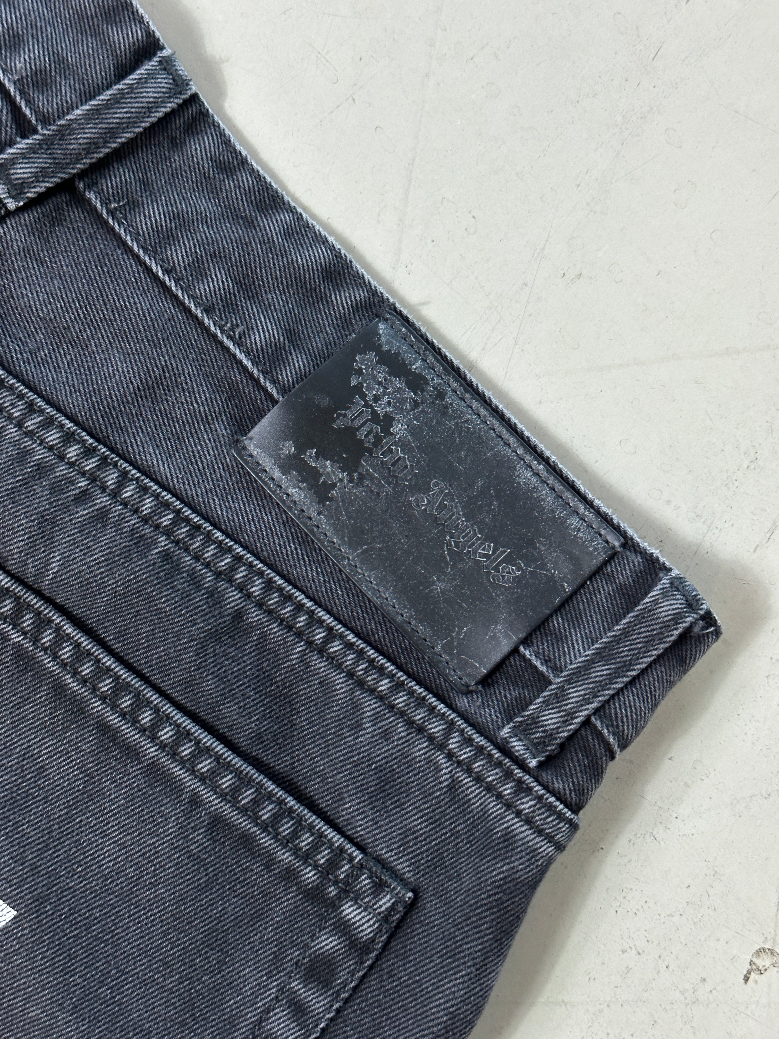 Black Logo Jeans