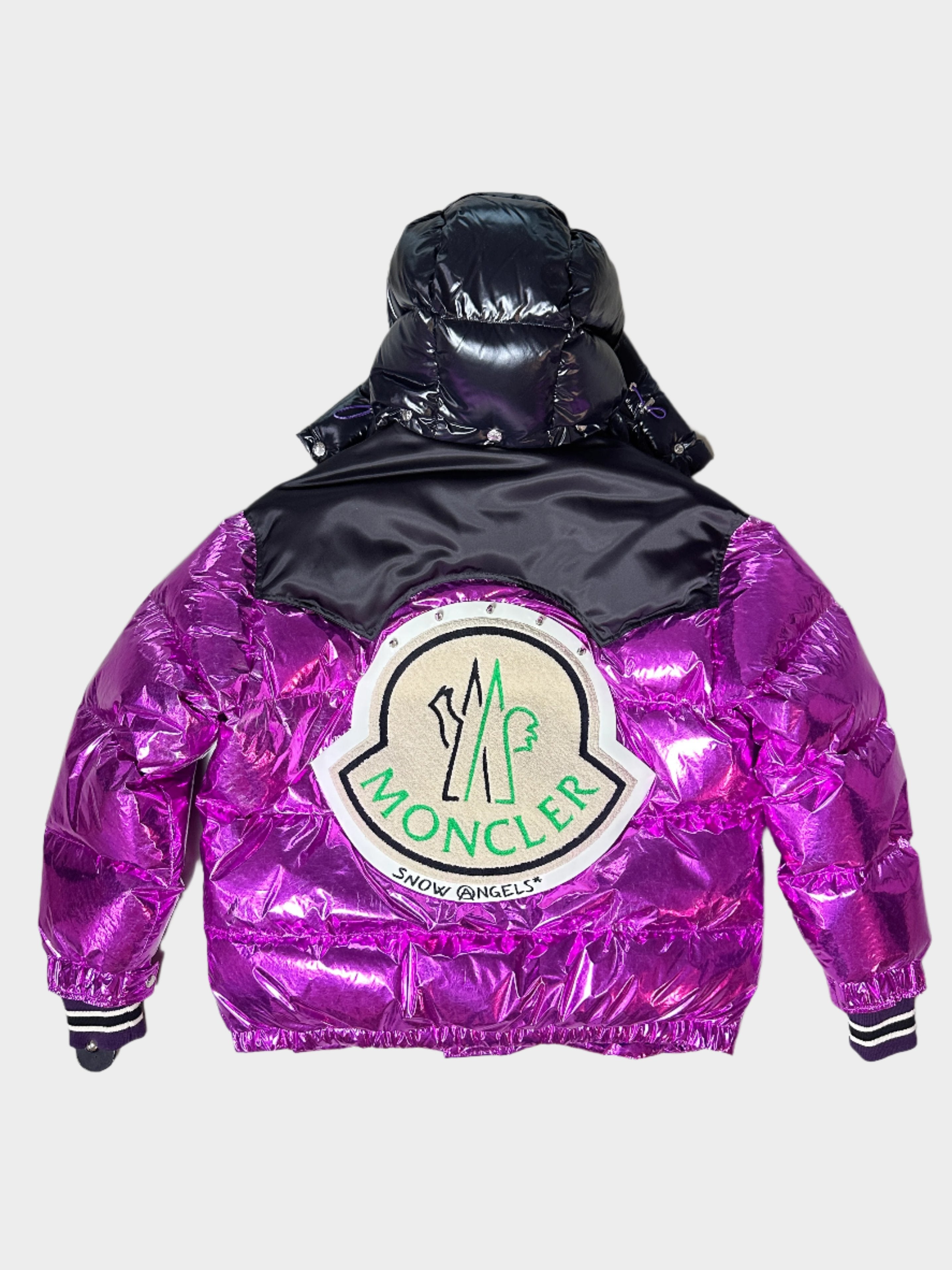 Metallic Purple Puffer Palm Angels Collab