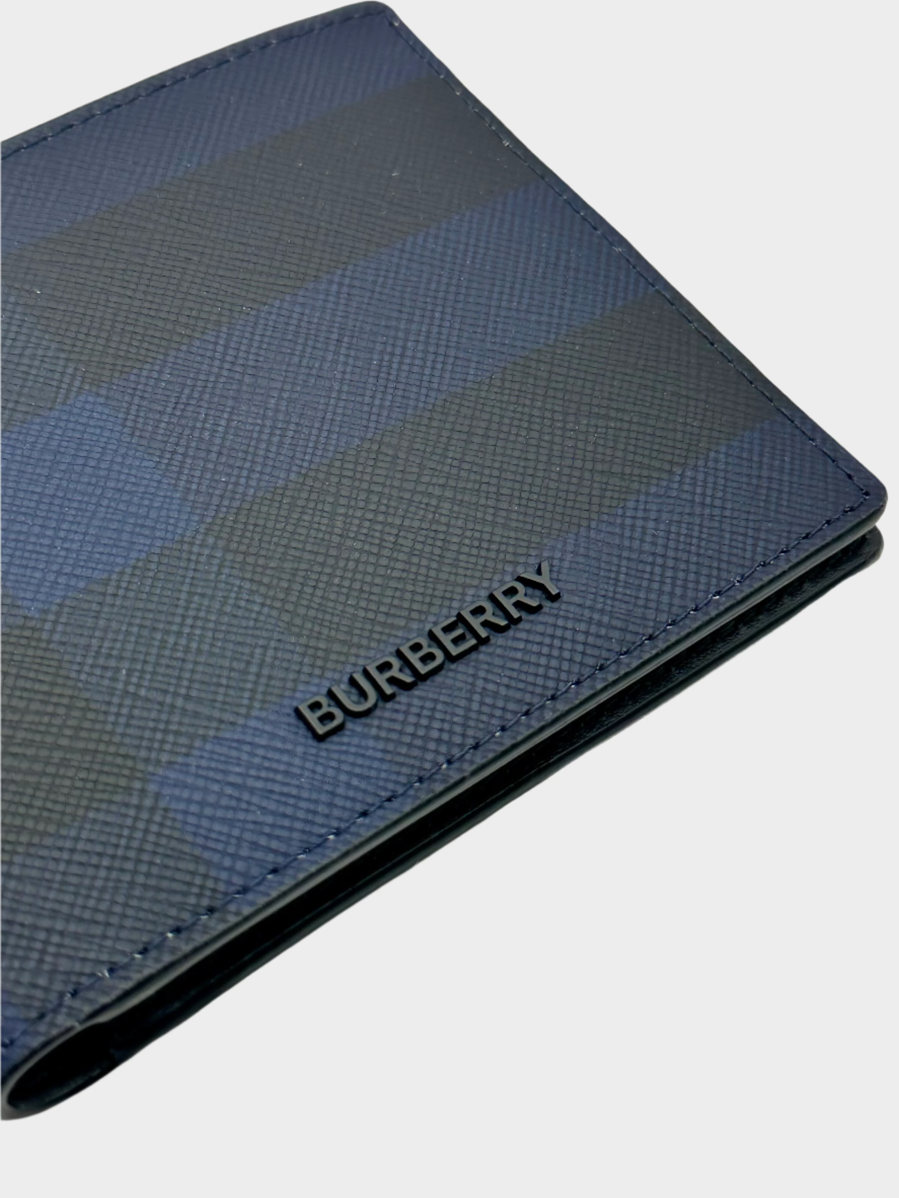 Checked Embossed Wallet