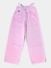 Jeans With Pink Waist Belt -  | dBlank