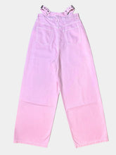 Jeans With Pink Waist Belt -  | dBlank