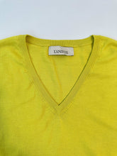Yellow V-Neck Sweater -  | dBlank