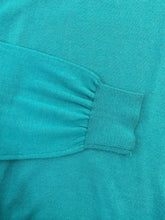 Emerald Green Lightweight Knit Crew Neck Sweater -  | dBlank