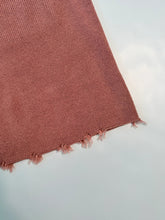 Knitted Shorts With Frayed Hem -  | dBlank