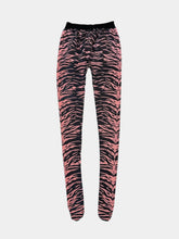 Pink and Black Zebra Print Leggings -  | dBlank