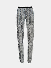 Black and White Python Print Leggings -  | dBlank