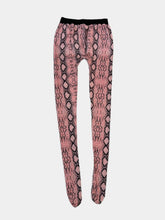 Pink Python Print Leggings -  | dBlank