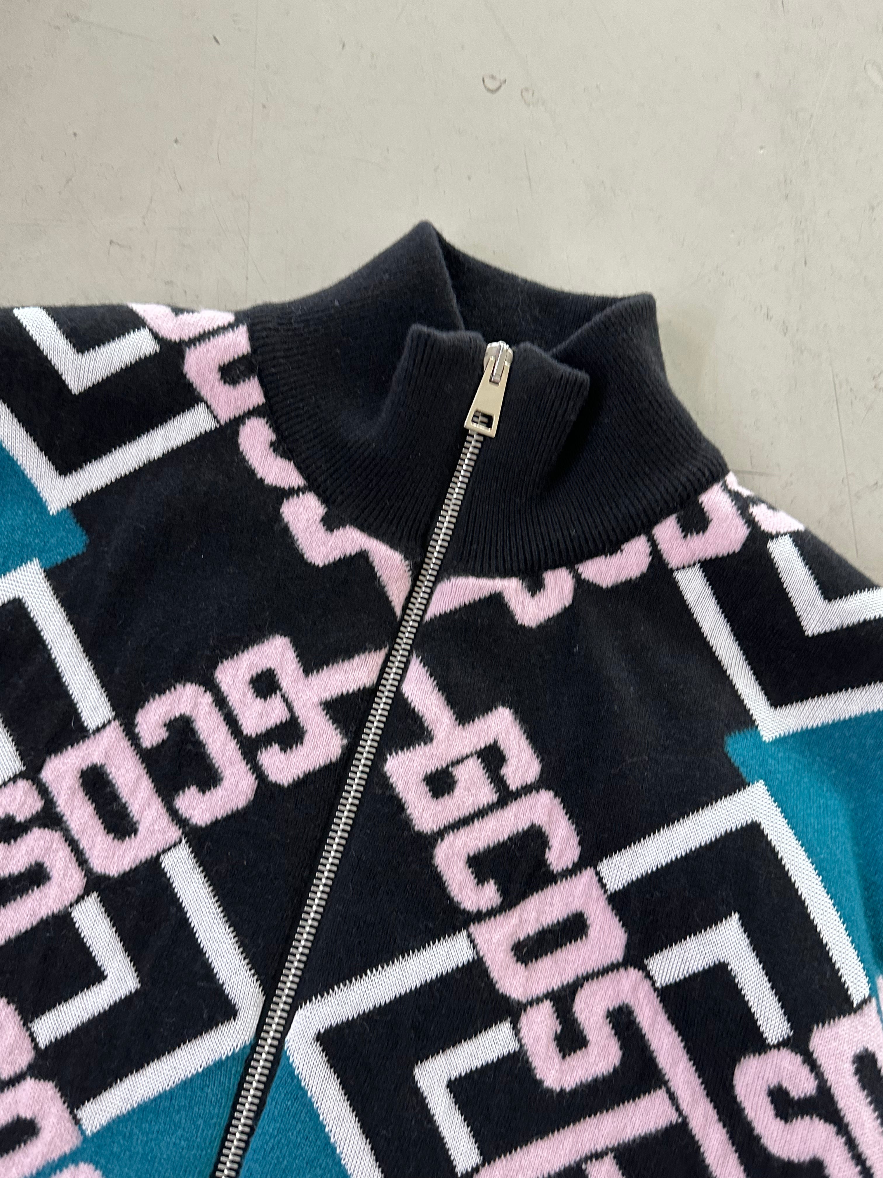 Zipped Monogram Sweatshirt