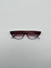 Dark Pink Gradient Acetate Sunglasses -  | dBlank