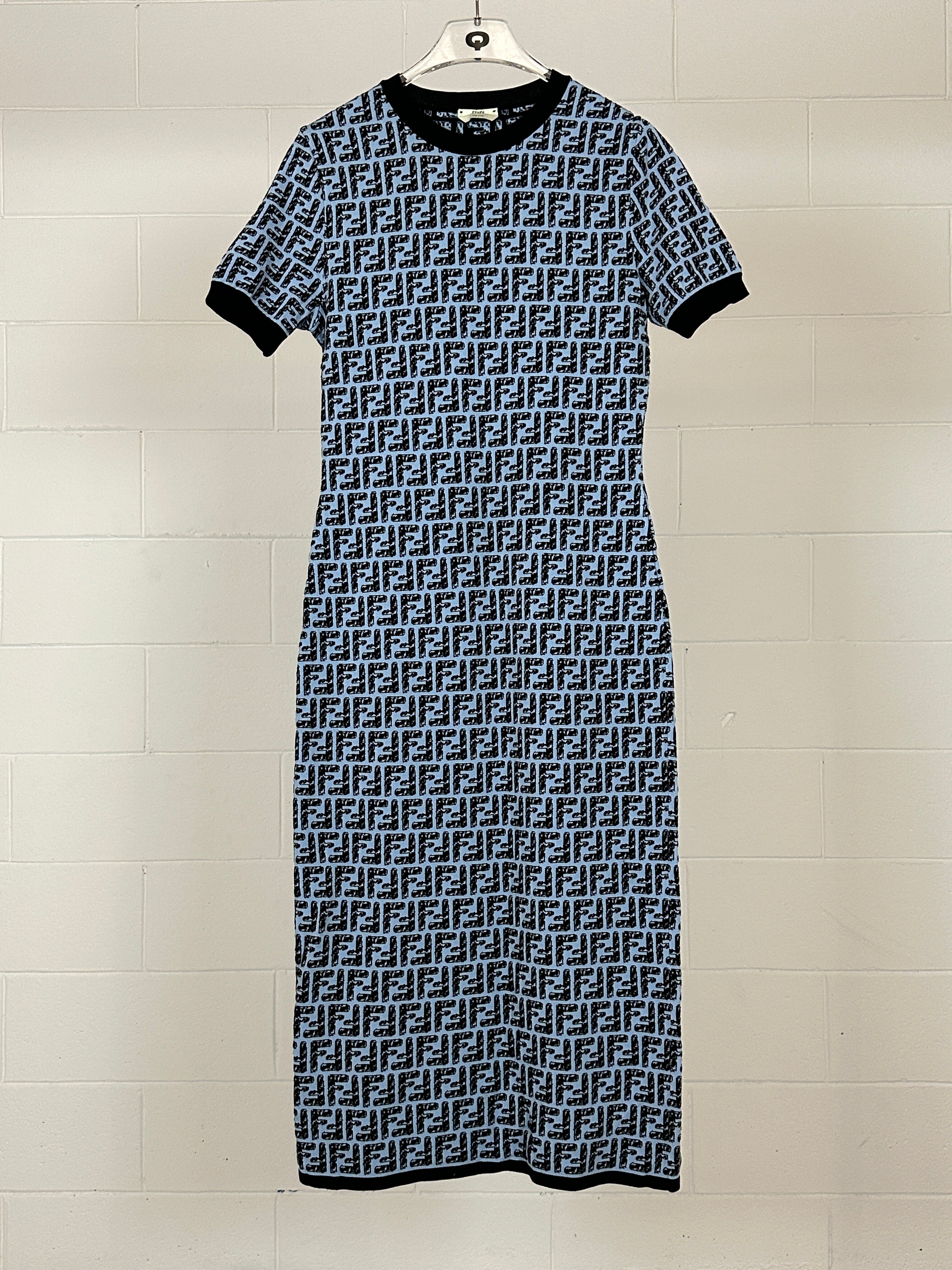 Monogram Midi Dress