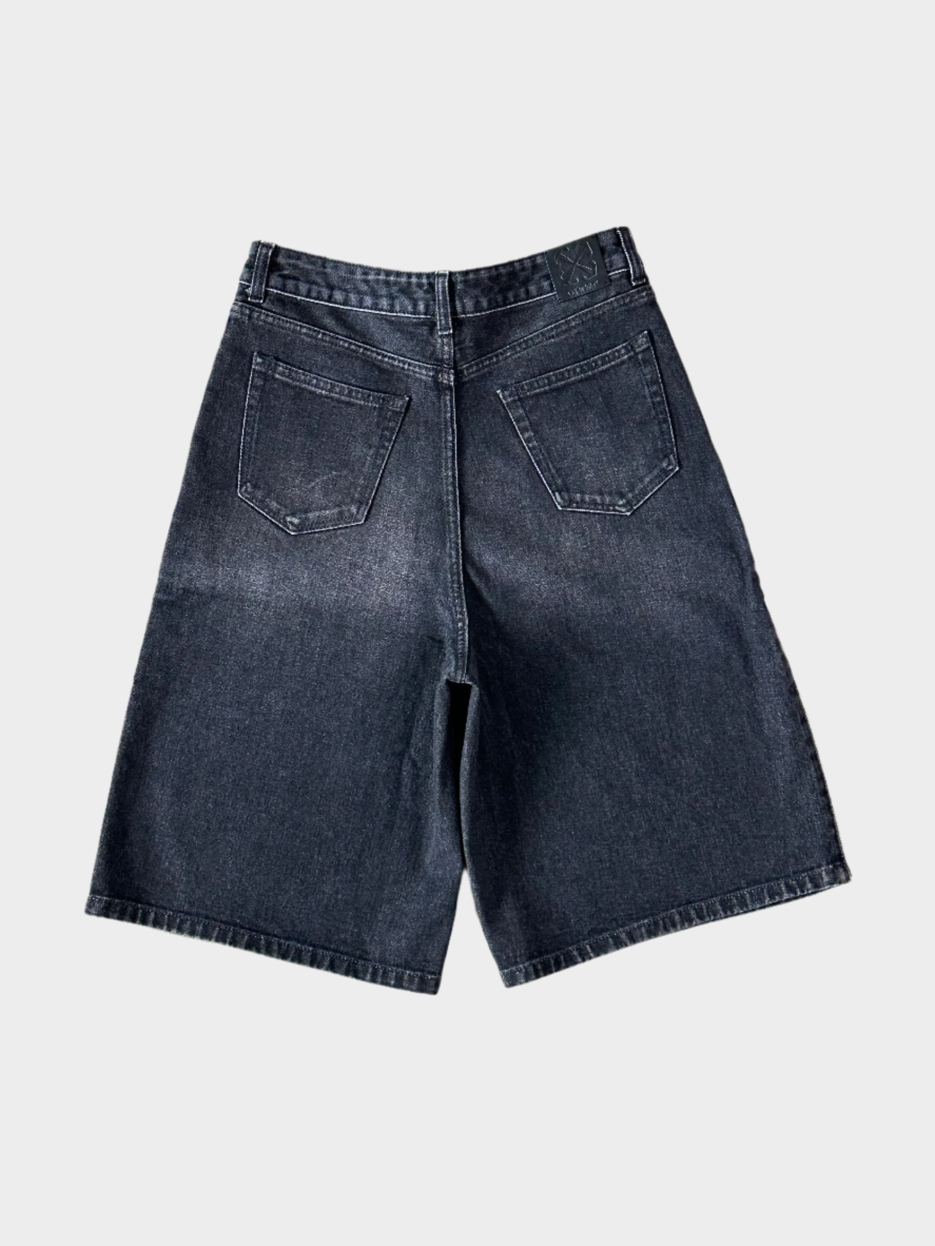 Oversize Denim Shorts