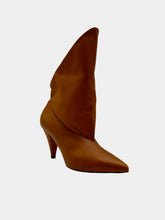 Caramel Leather Soft High Heel Ankle Boots -  | dBlank