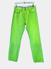 Straight Light Green Jeans -  | dBlank