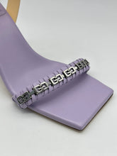 Lilac Sandal With Heel And Chain Detail -  | dBlank