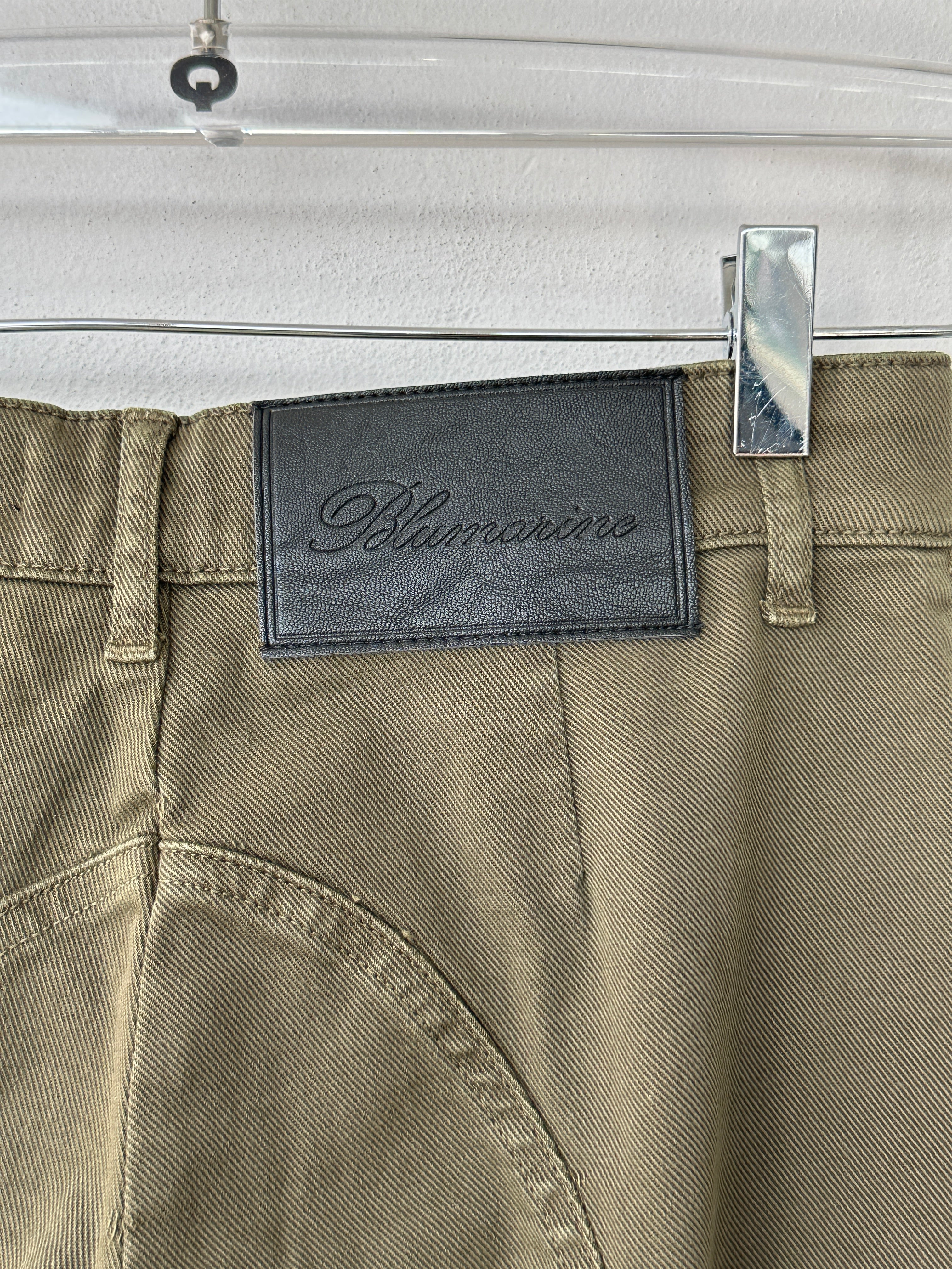 Green Cargo Jeans