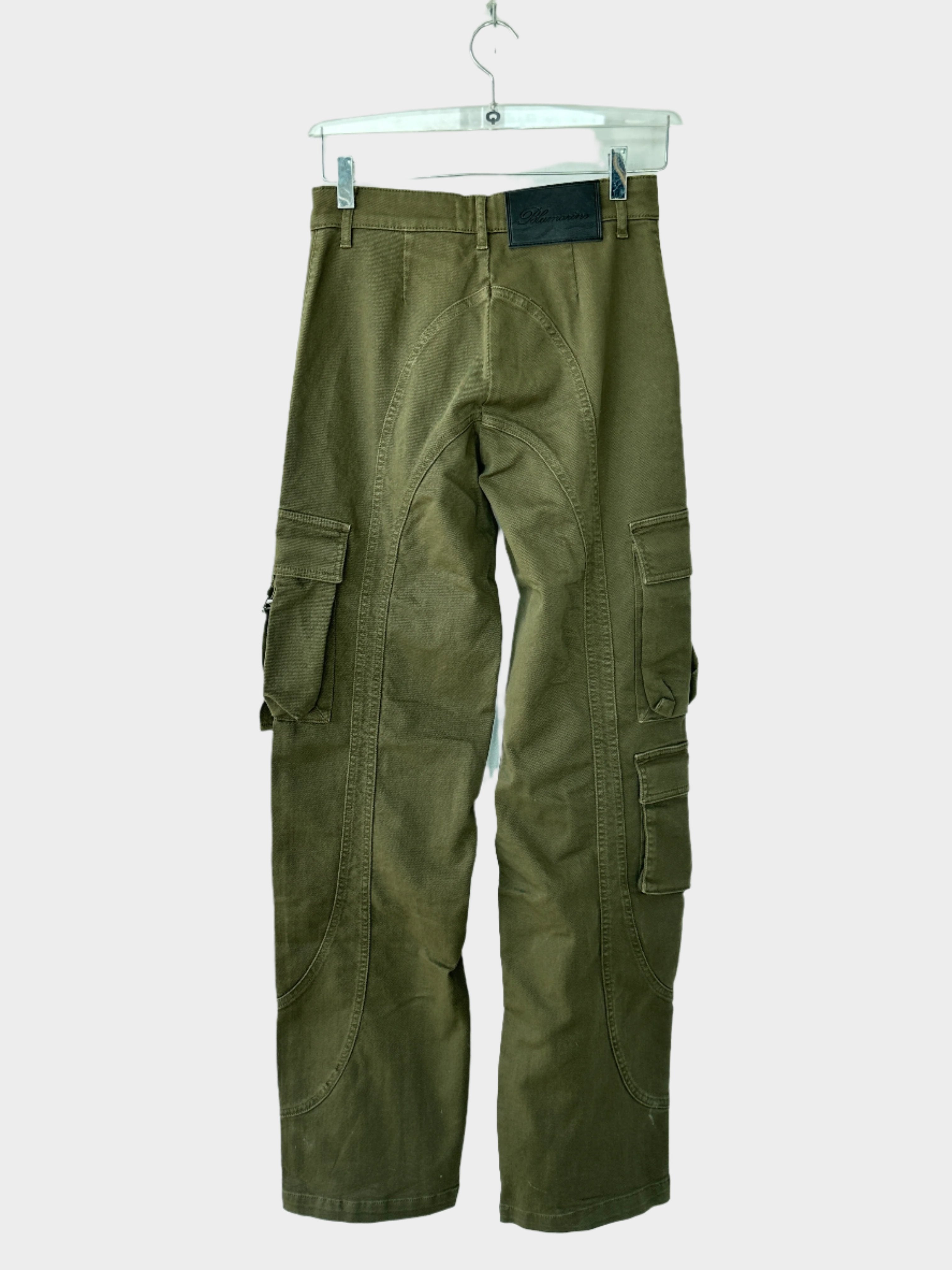 Green Cargo Jeans