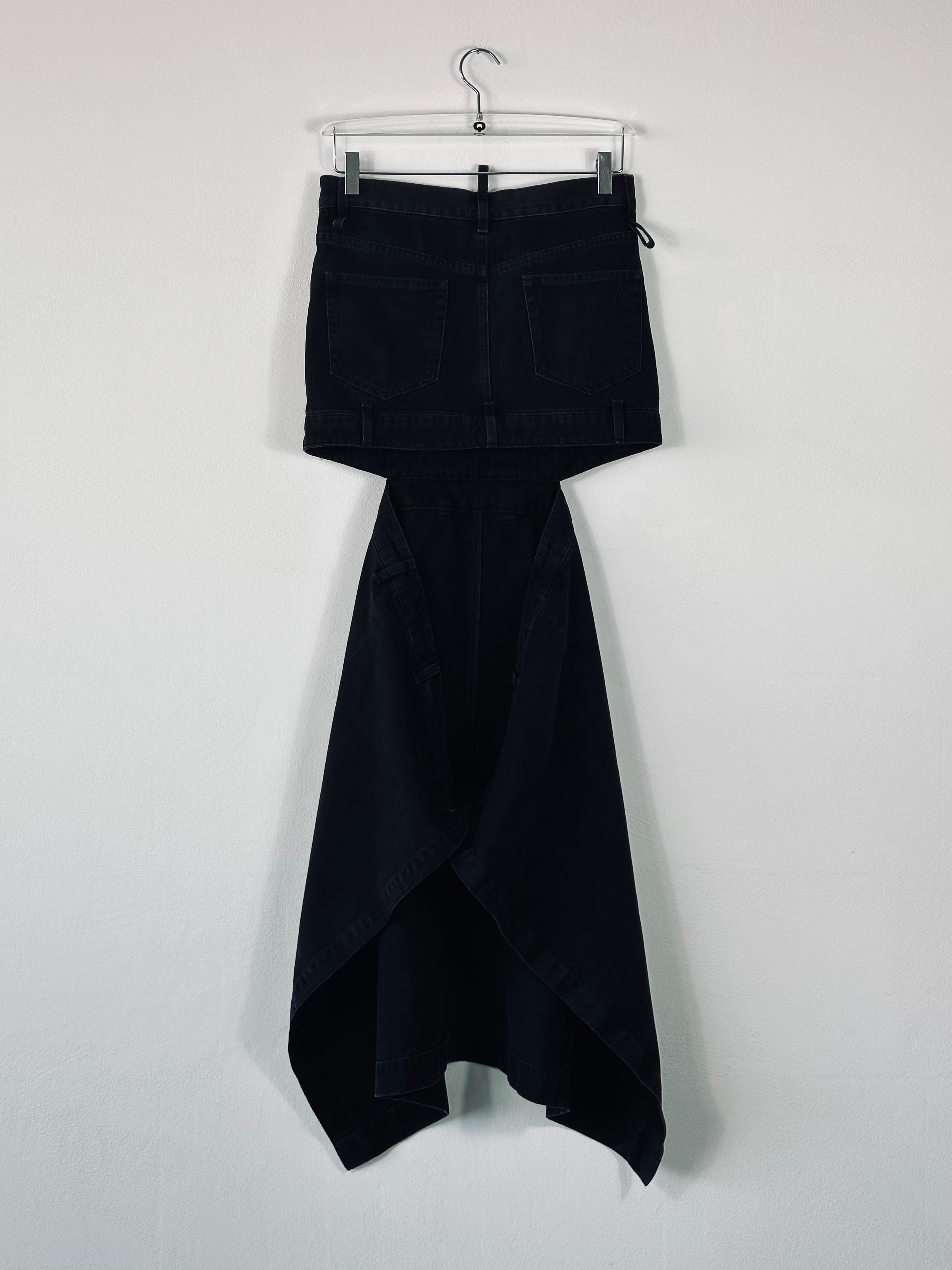 Cut-out Long Skirt
