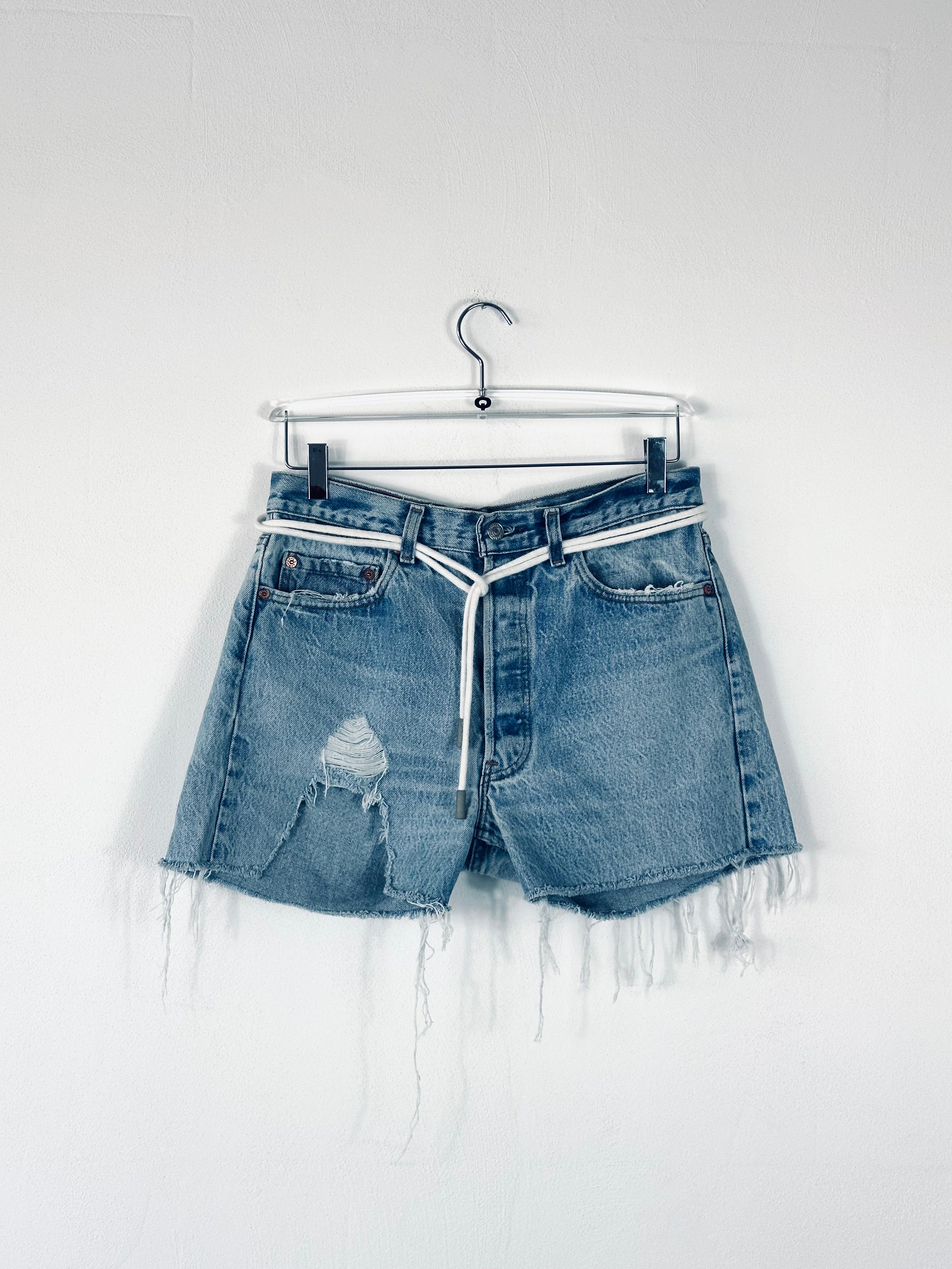 Off-white Collab Ripped Shorts