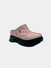 Suede Clogs With Fleece Lining -  | dBlank