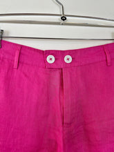 Pink Linen Shorts - Pink | dBlank