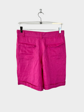 Pink Linen Shorts - Pink | dBlank