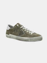 Prsx Low Sneakers In Nubuck Lave Green -  | dBlank
