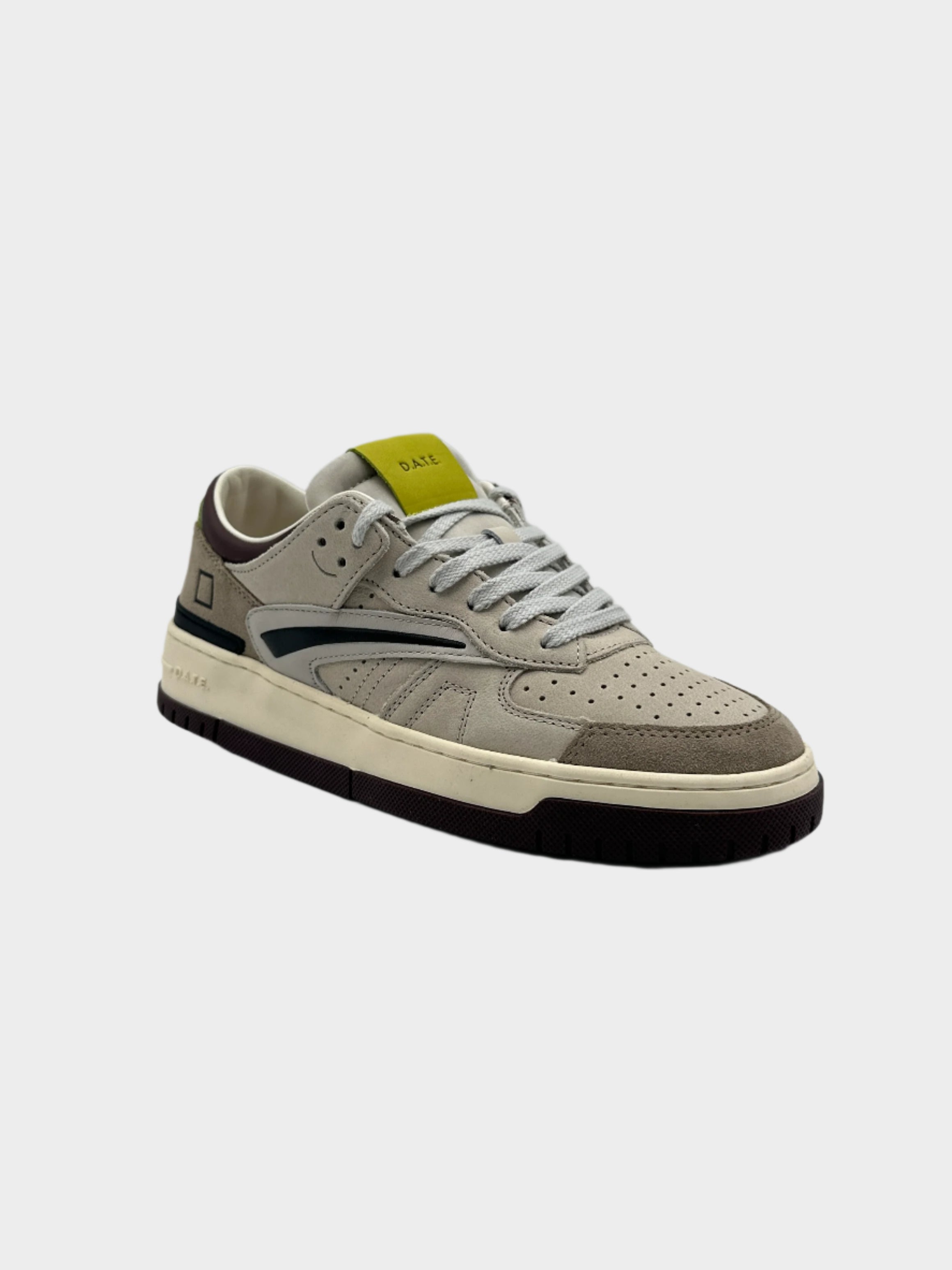 Sneakers Torneo Colored Beige In Pelle E Suede