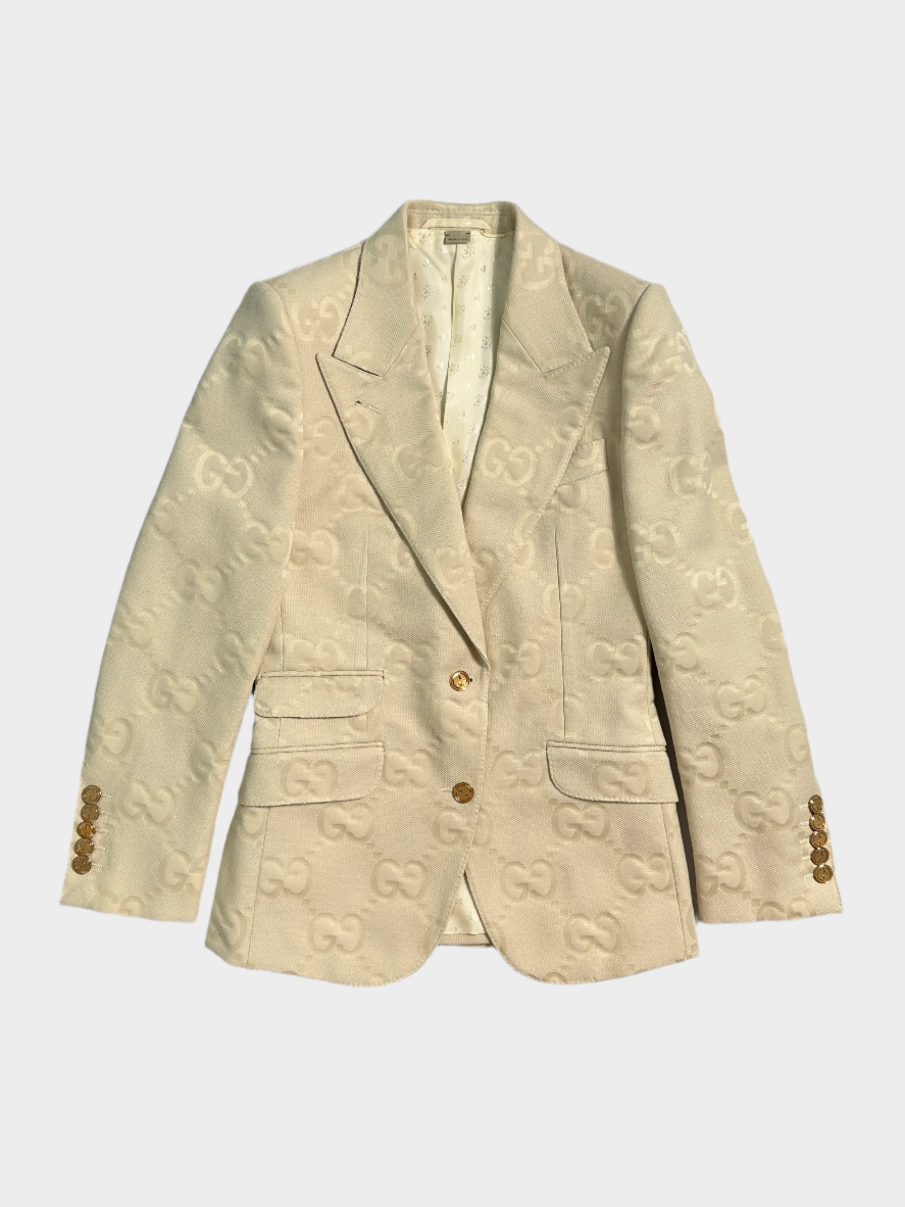 Jacquard Monogram Blazer