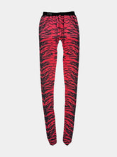 Pink and Black Animal Print Leggings -  | dBlank