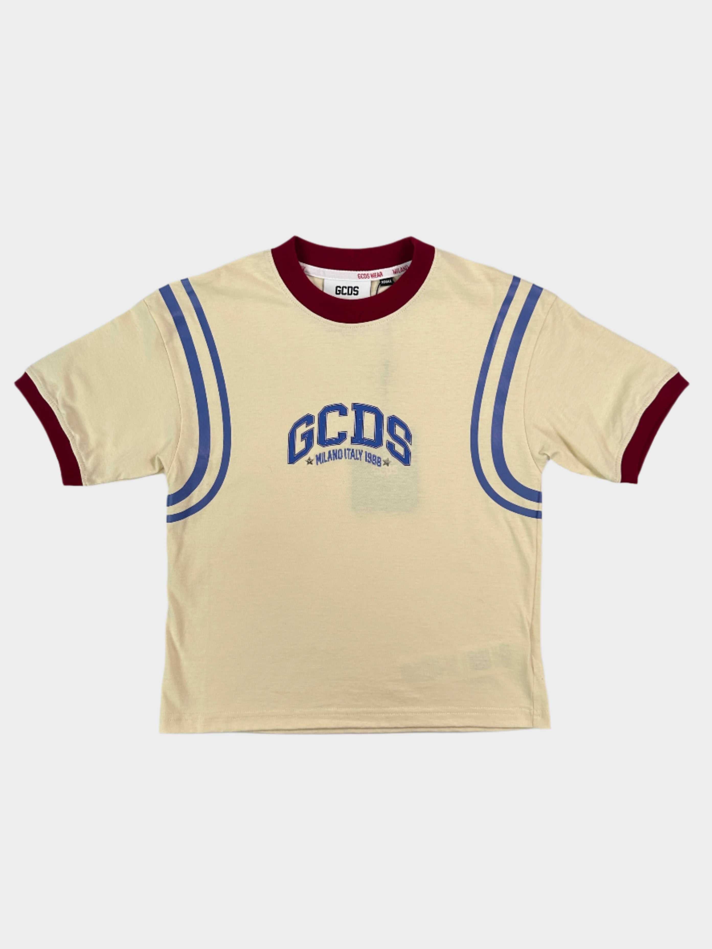 GCDS, t-shirt logo, maglietta vintage, streetwear, moda, t-shirt uomo, t-shirt donna