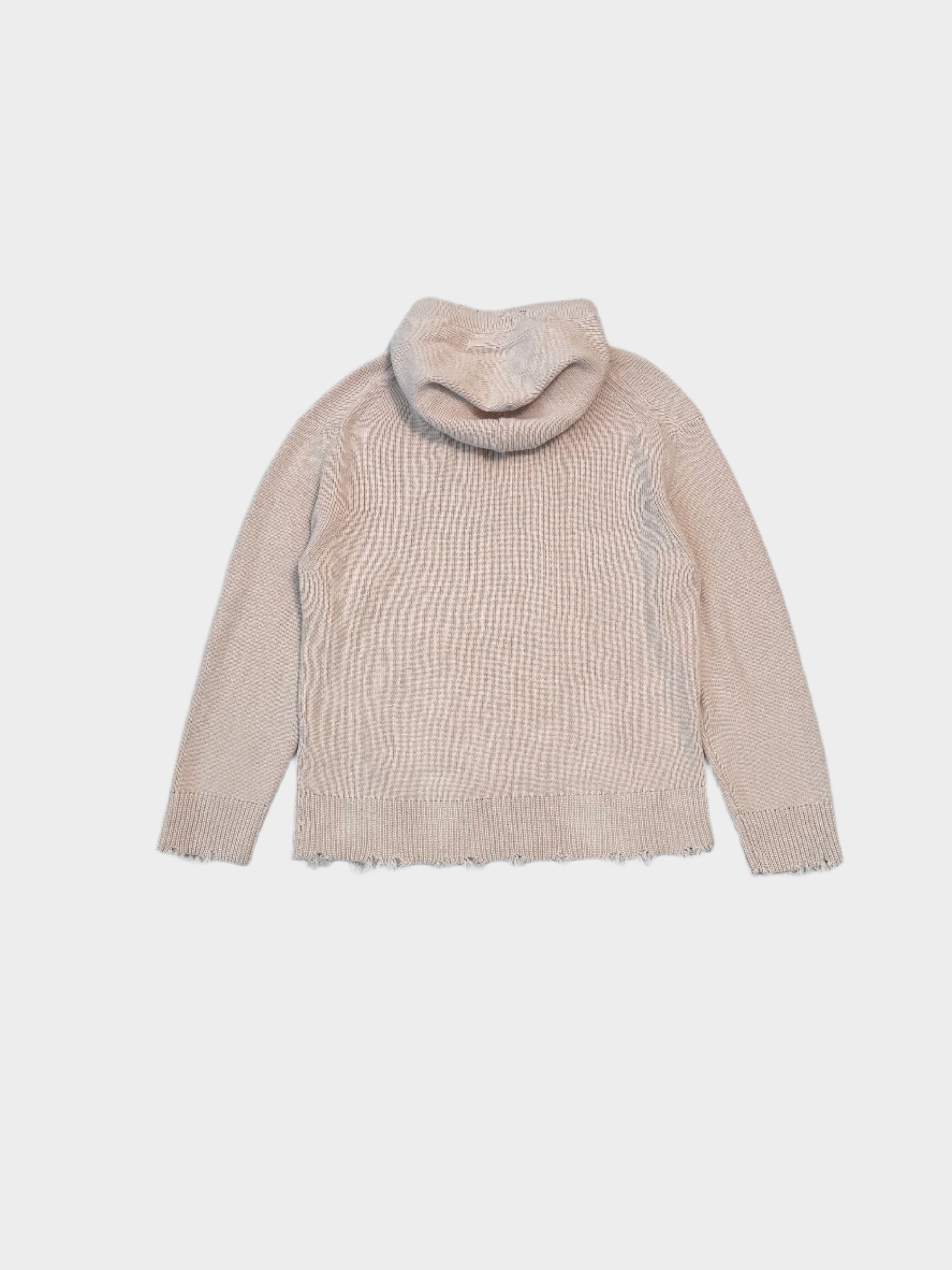 Pearl Color Soft Wool Sweater