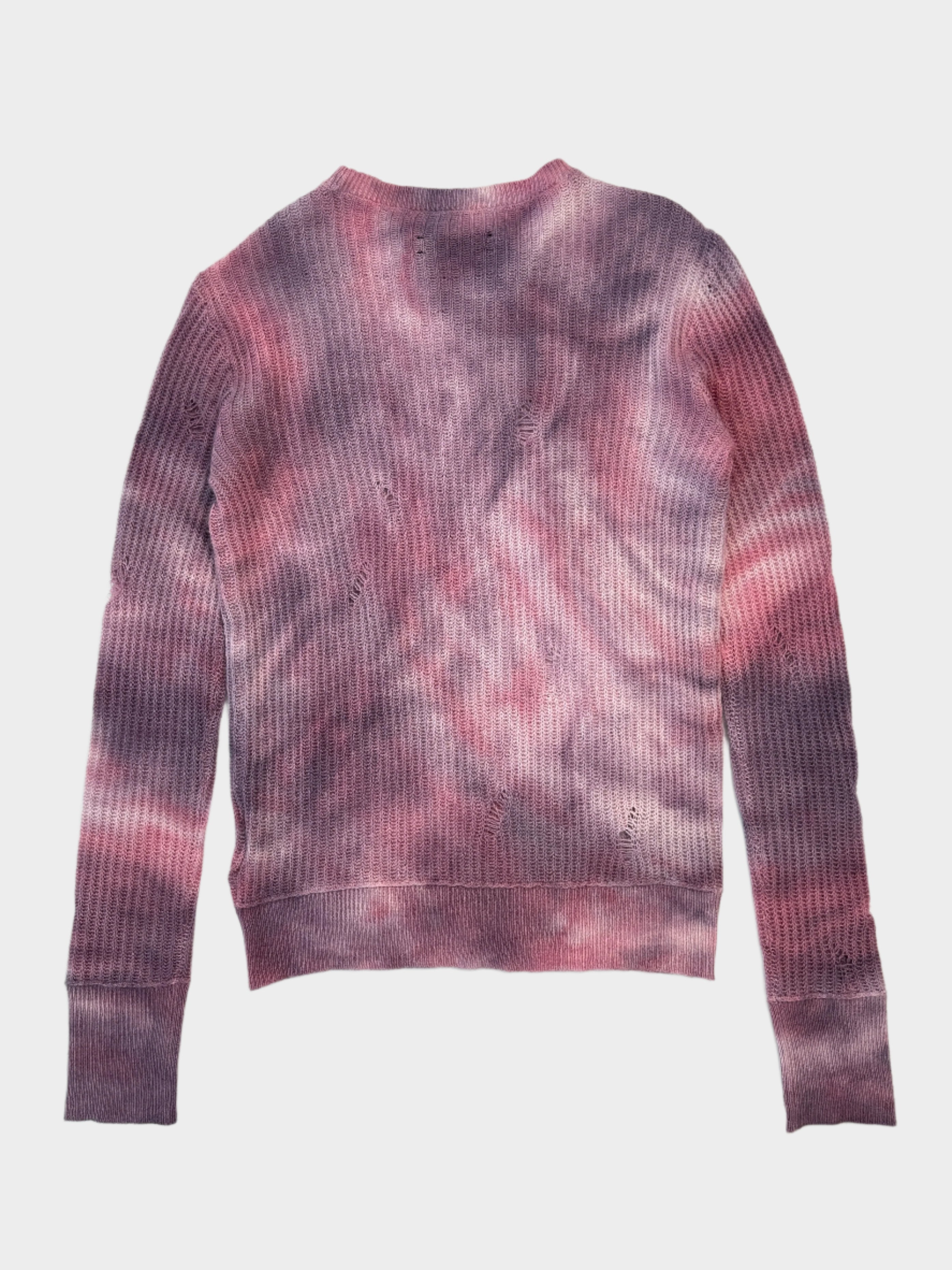 Aged Effect Lilac Sweater