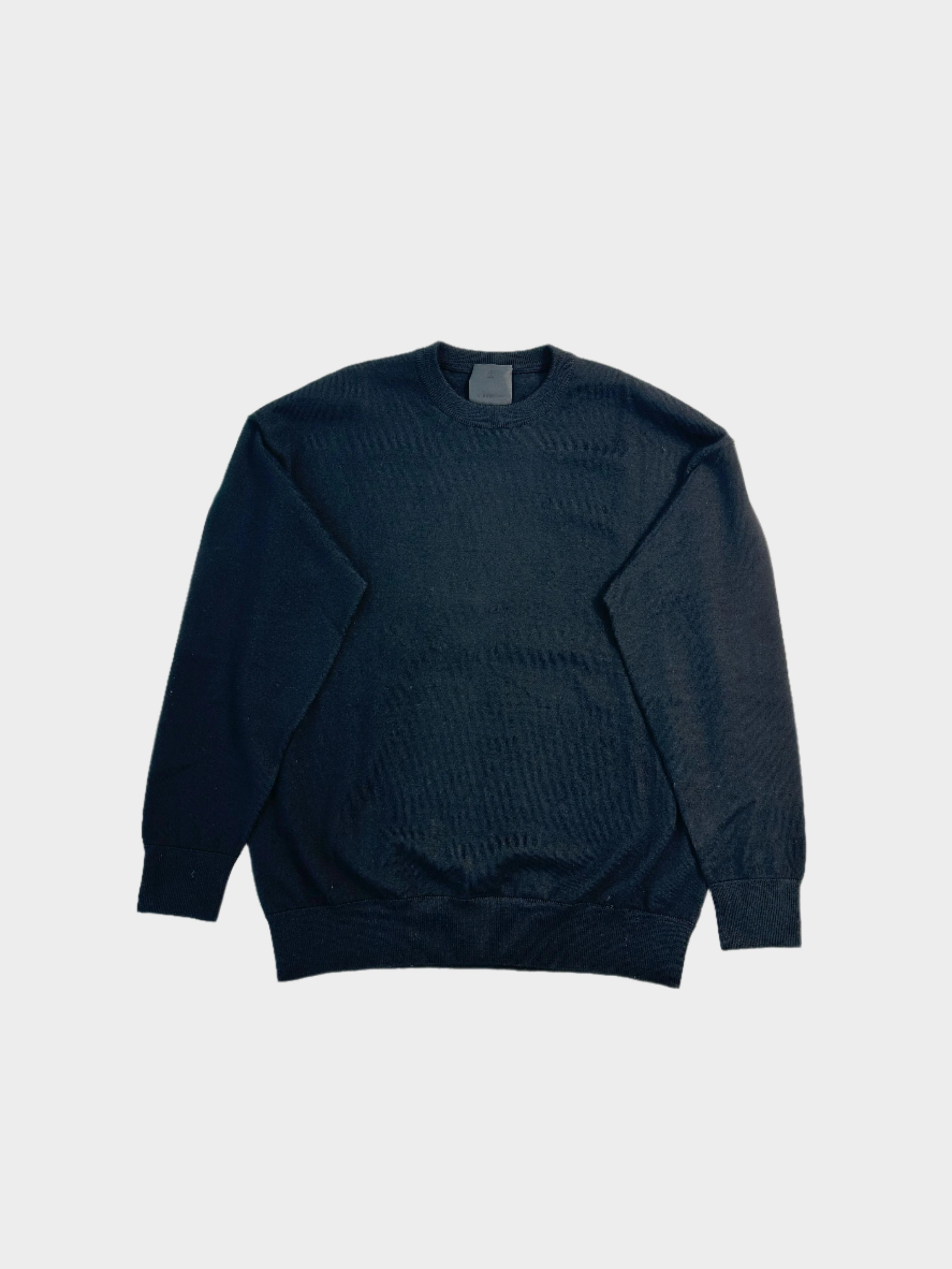 Givenchy, maglione nero uomo, patch bandana, maglia in lana, streetwear di lusso, girocollo, moda uomo Givenchy, Qlhype