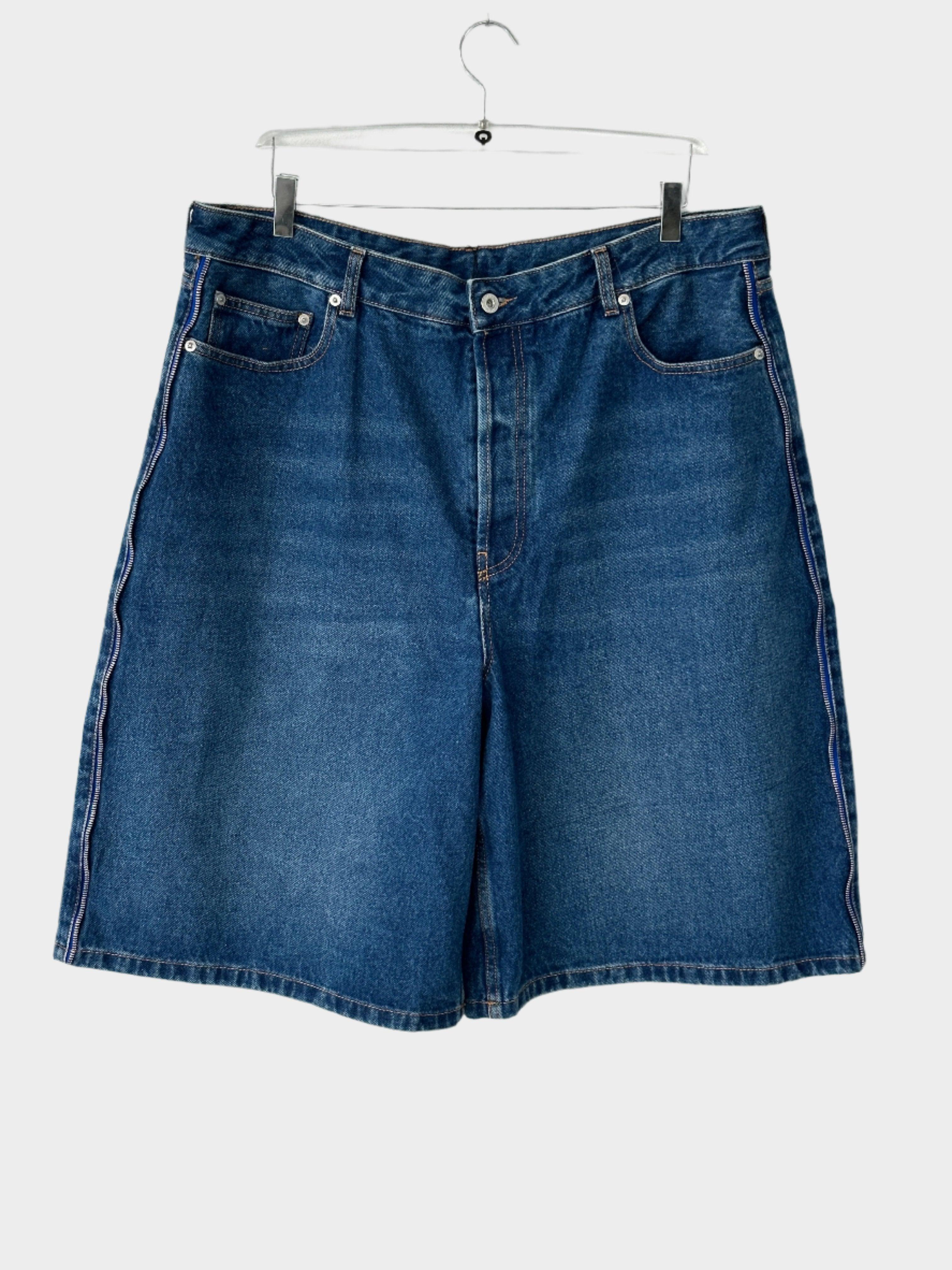 Oversized Denim Shorts