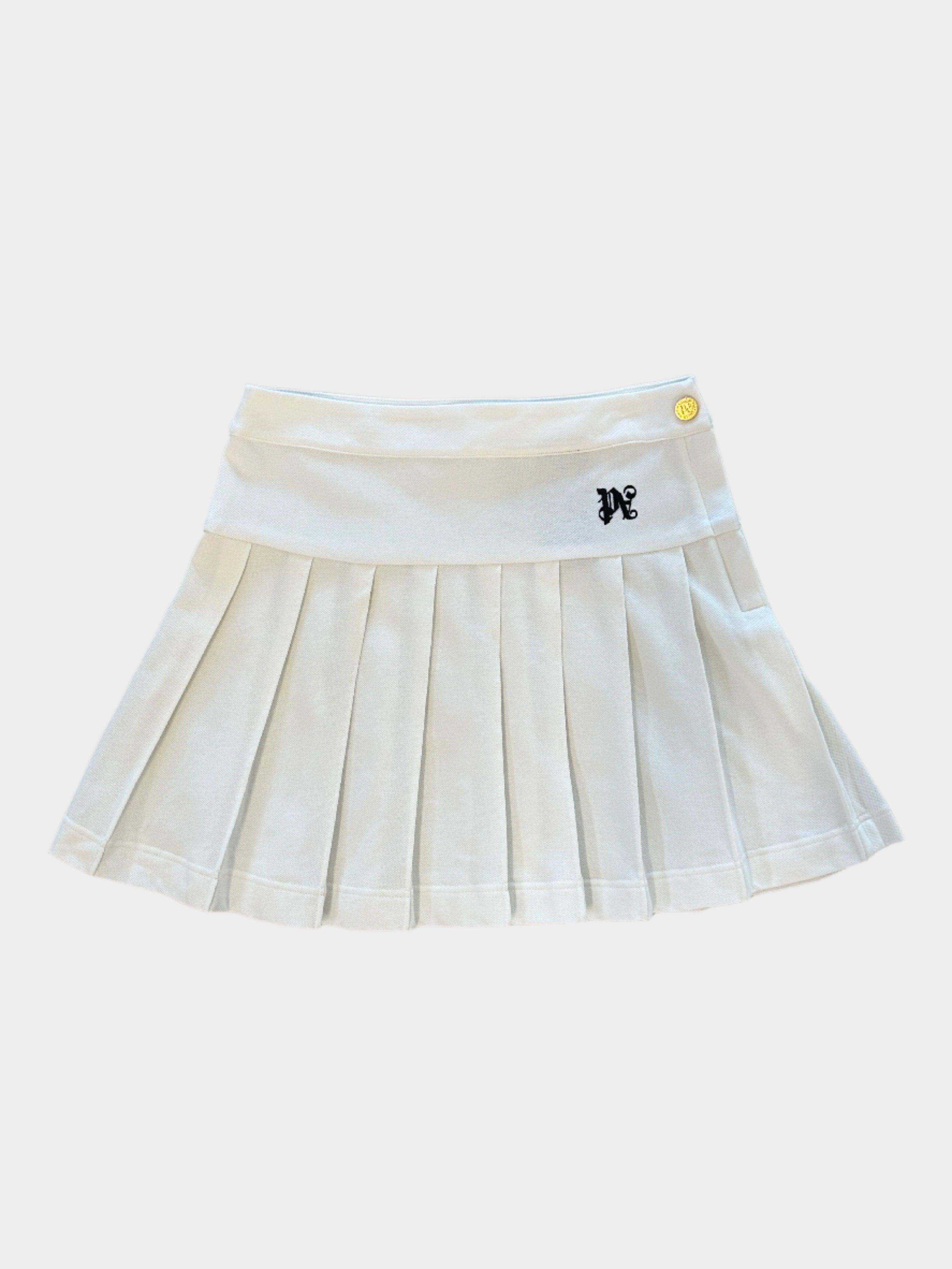 Pleated Mini Skirt