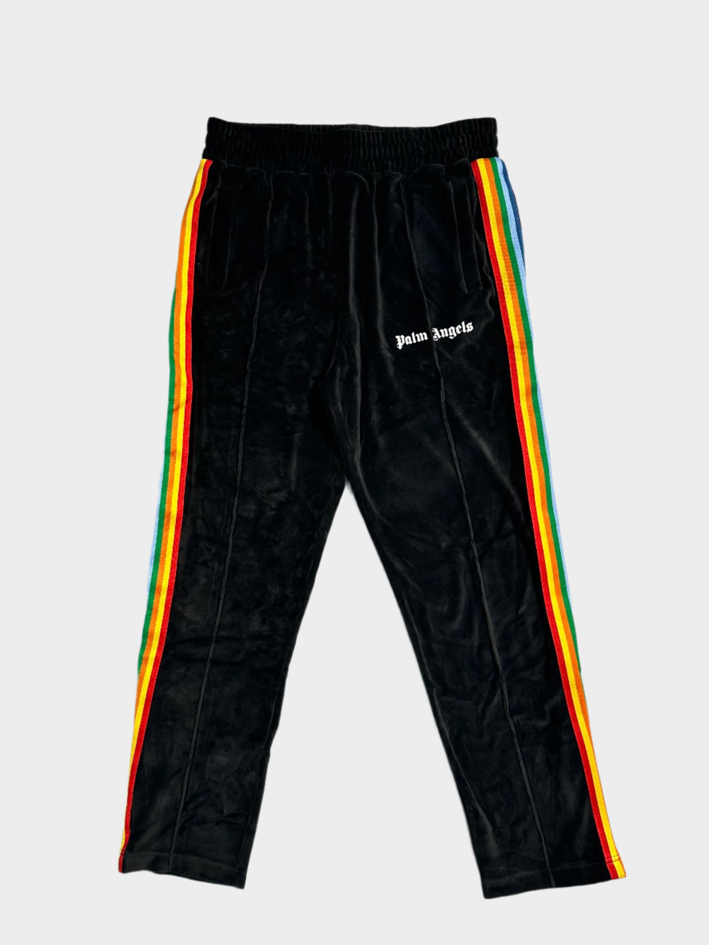 Rainbow Chenille Track Pants