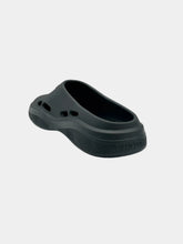 Black Rubber Sandals -  | dBlank