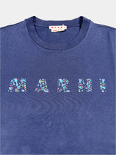 Floral Logo T-Shirt -  | dBlank