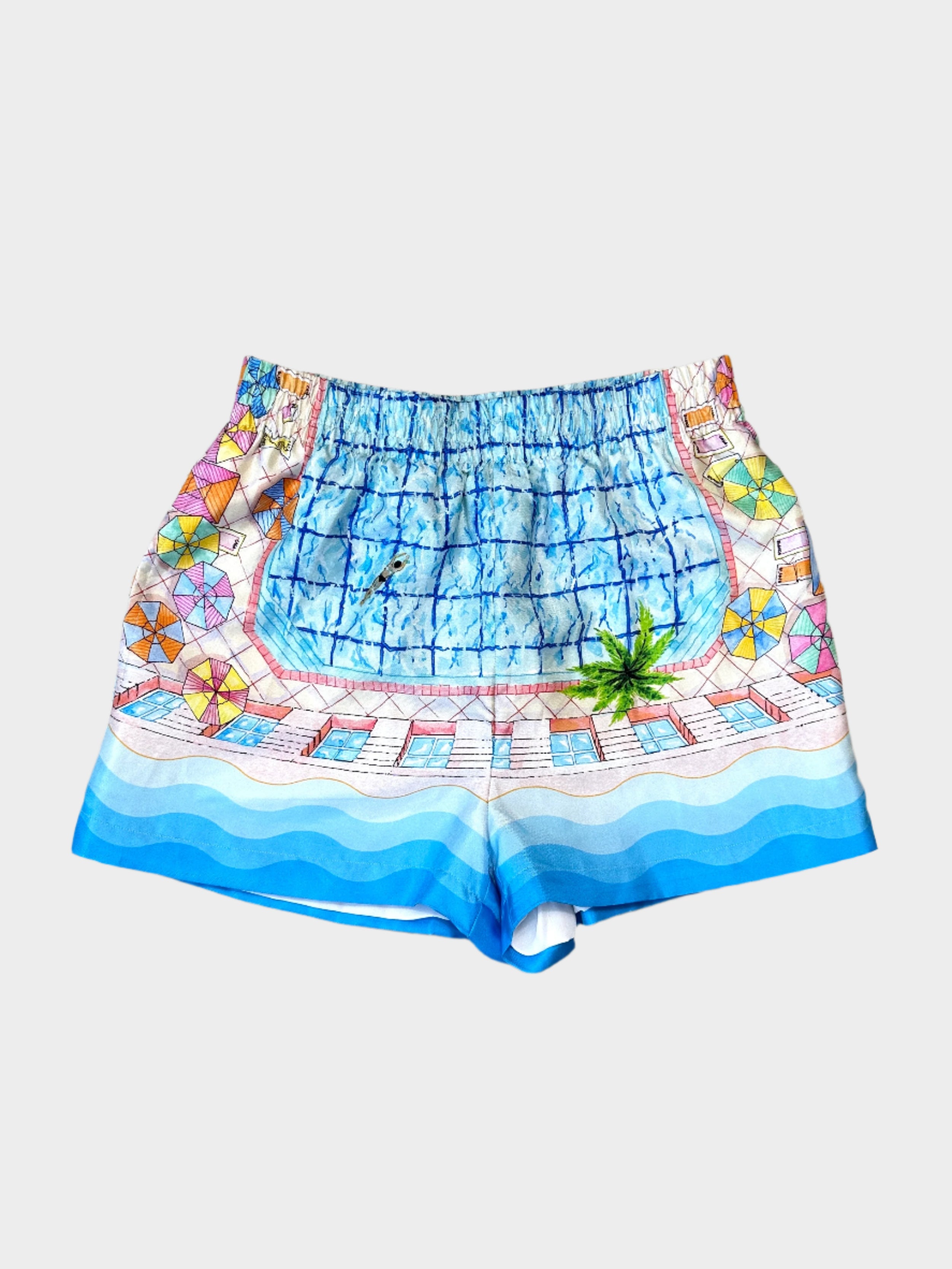 Silk Pool Shorts