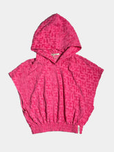 Pink Sponge Monogram Hoodie -  | dBlank