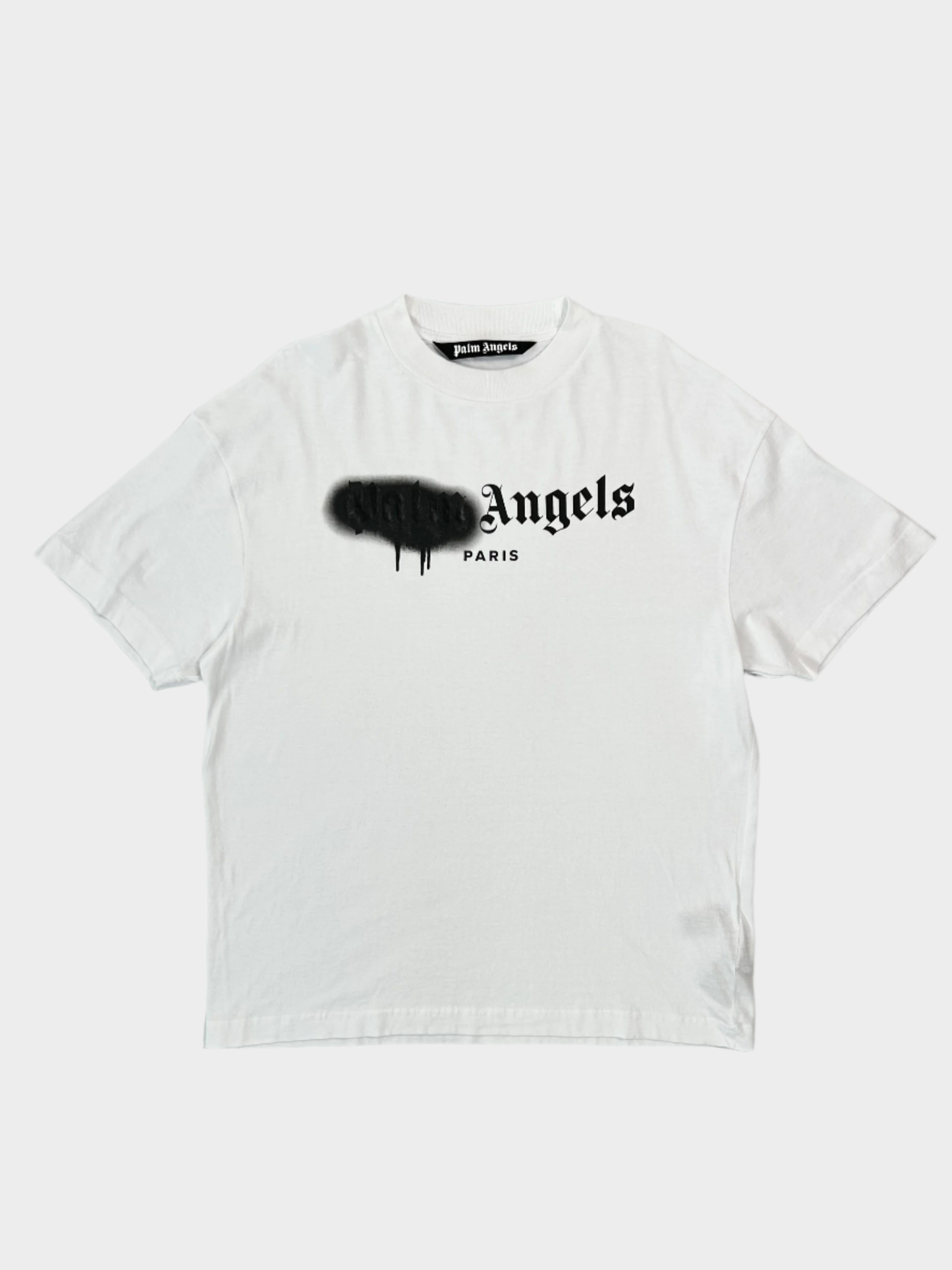 Sprayed Logo T-shirt Paris