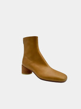 Stivaletti In Pelle Color Marrone Con Cuciture Iconiche -  | dBlank