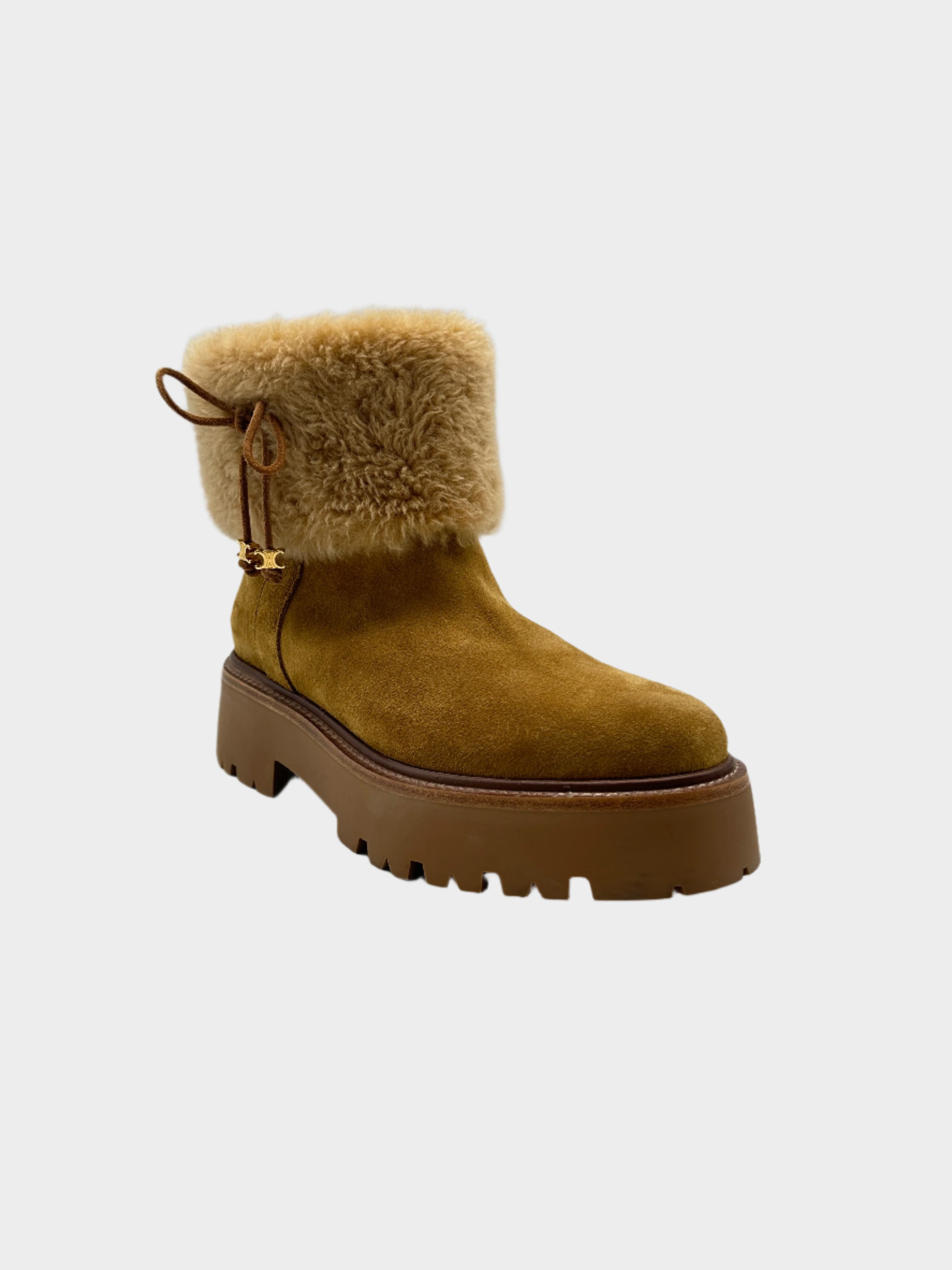 Teddy Suede Ankle Boot