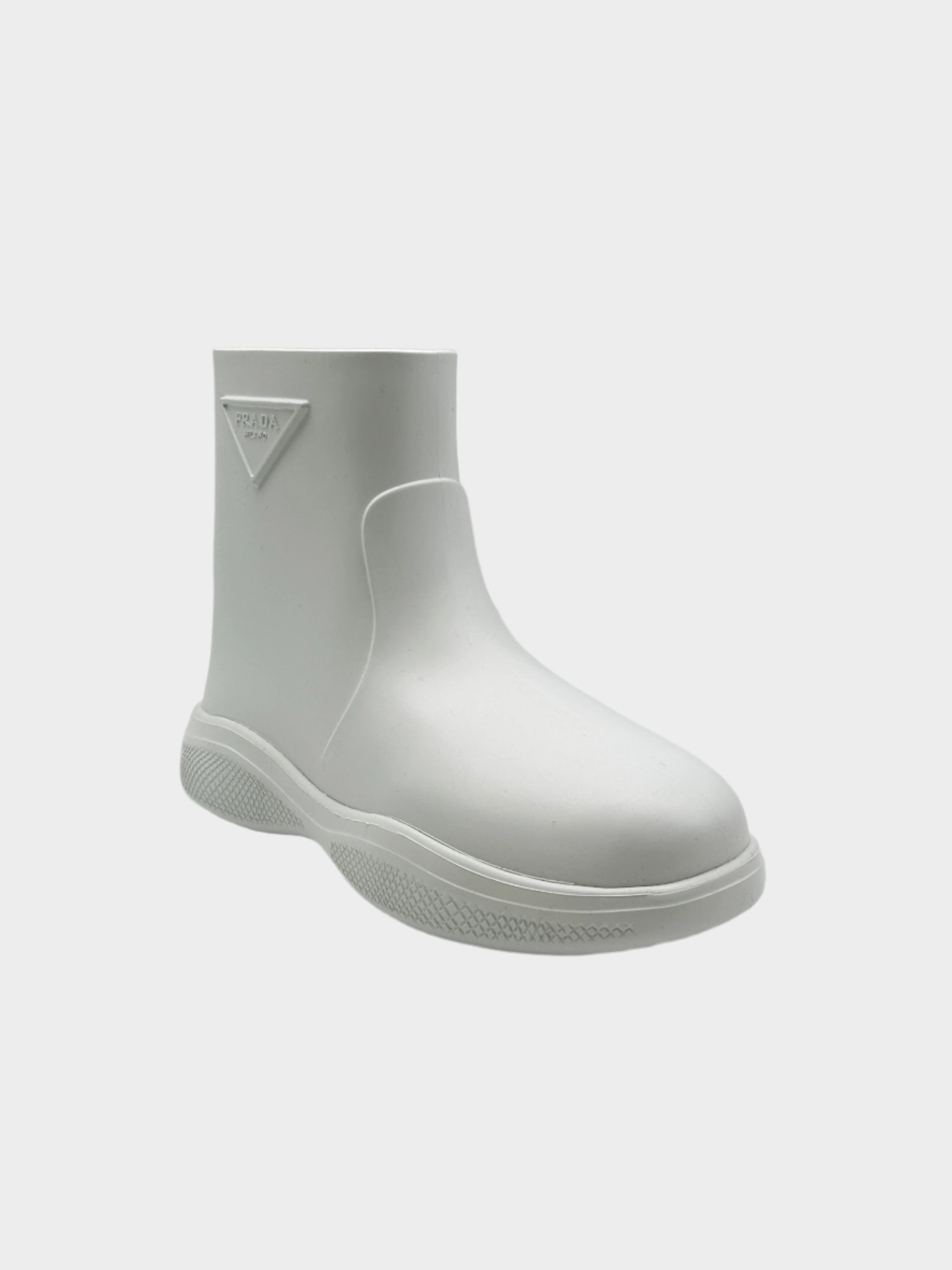 White Rubber Boots