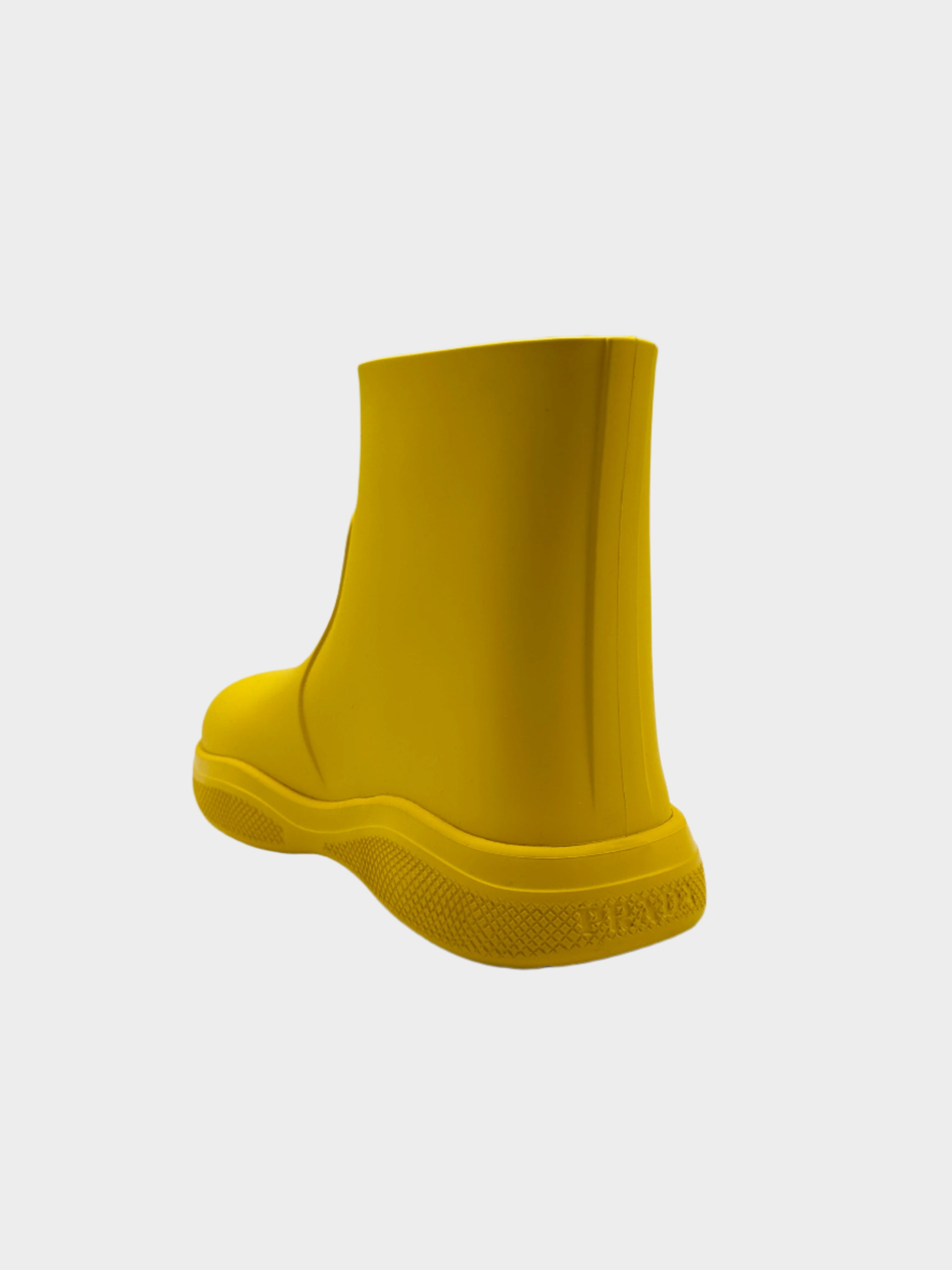 Yellow Rubber Boots