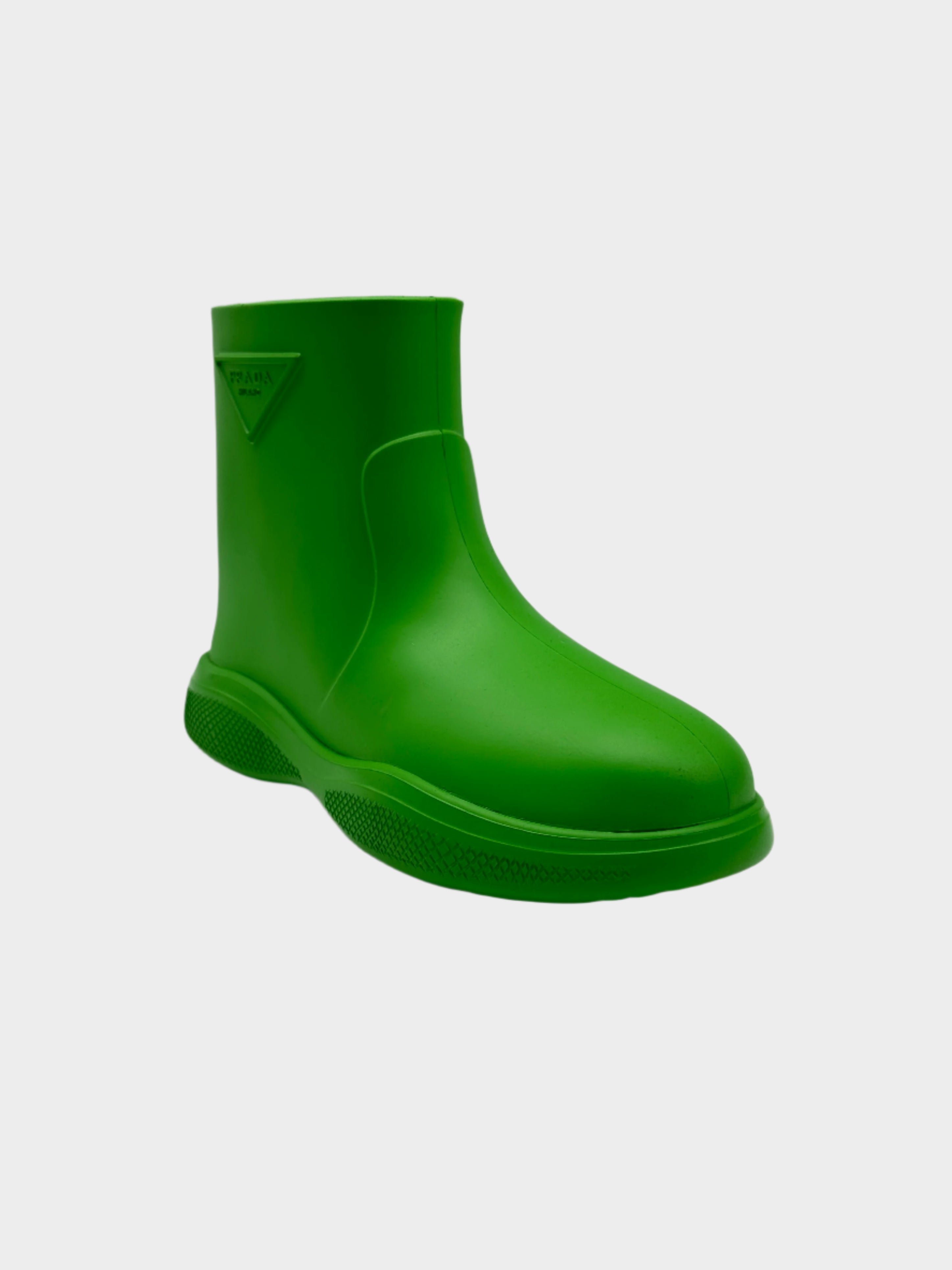 Green Rubber Boots