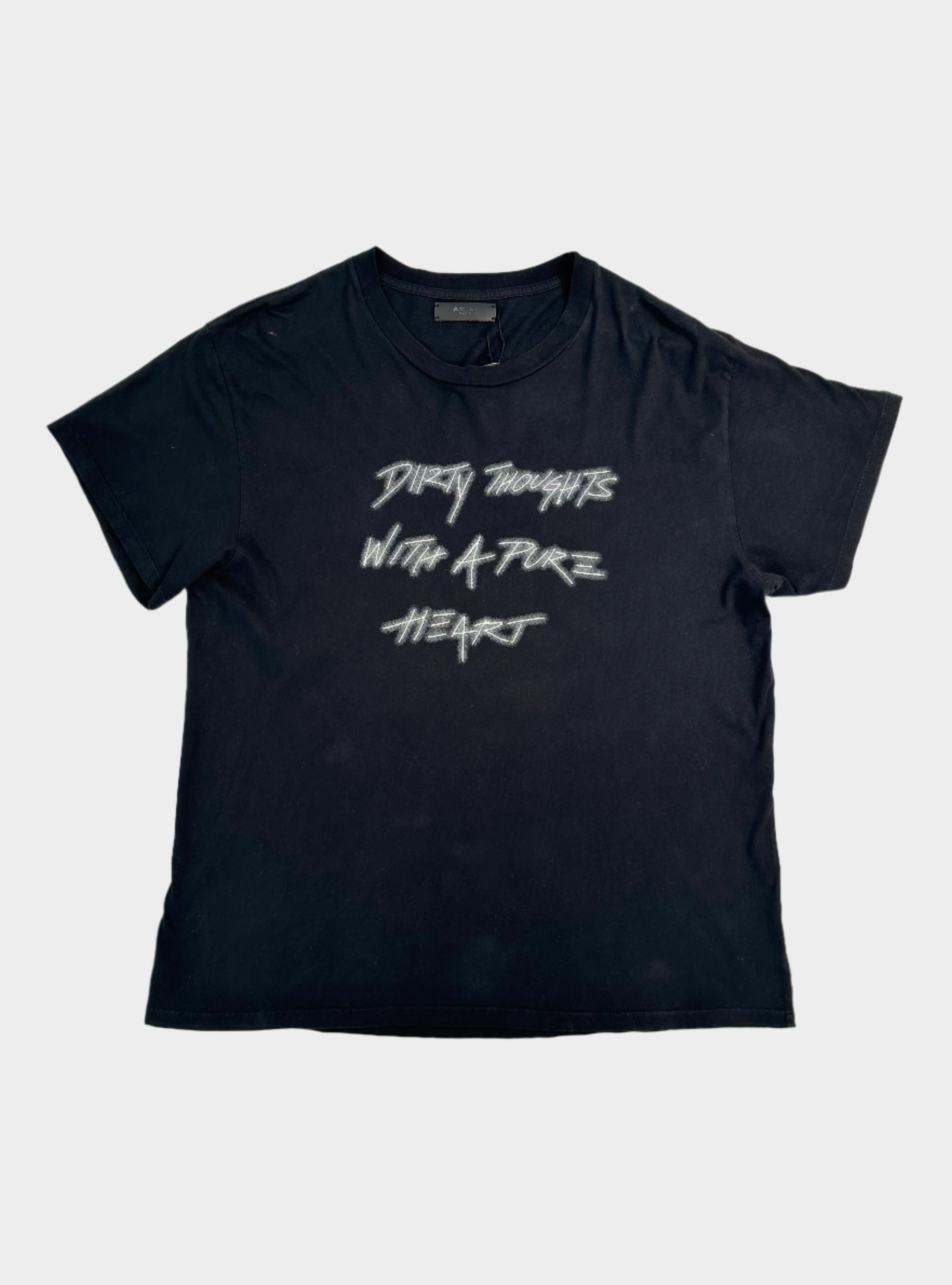 T-shirt 'Dirty Thoughts With A Pure Heart'