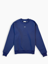 Off Stamp Skate Crewneck Blue Sweatshirt -  | dBlank