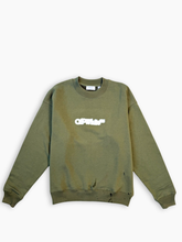 Green Spray Arrow Skate Crewneck Sweatshirt -  | dBlank